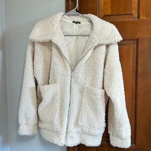 Off white oversized jacket. Worn once. Great condition.